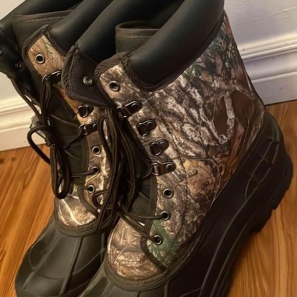 BRAND NEW men itasca thermolite camo hunting boots w removable insole size US 13 - Picture 4 of 8
